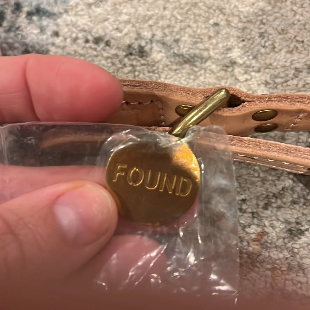 NWT Found My Animal Rope Collar Sz L